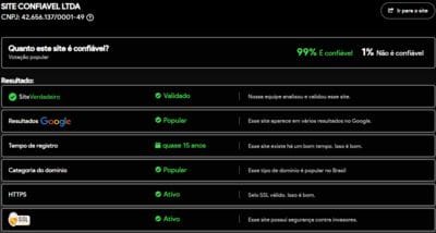 Site verificado e verdadeiro:8CCcom.com.br